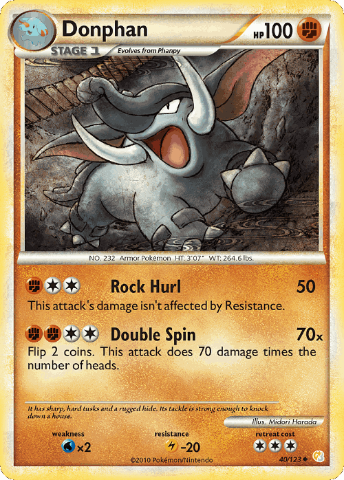 Donphan 40, HeartGold & SoulSilver