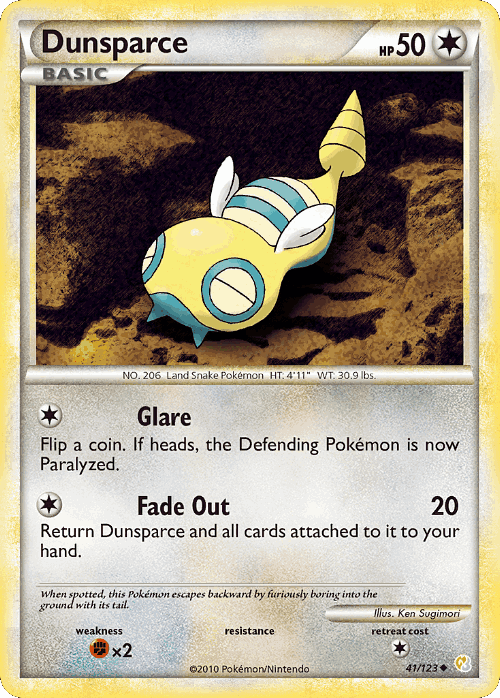 Dunsparce 41, HeartGold & SoulSilver