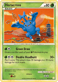 Heracross 43, HeartGold & SoulSilver