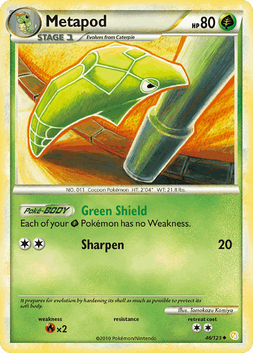 Metapod 46, HeartGold & SoulSilver