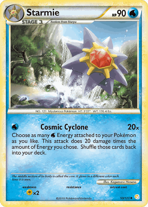 Starmie 53, HeartGold & SoulSilver