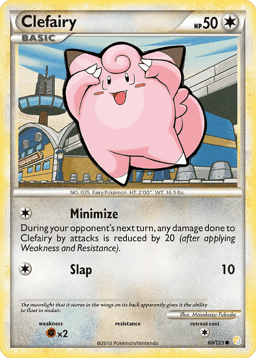 Clefairy 60, HeartGold & SoulSilver