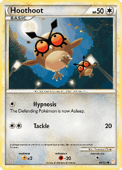 Hoothoot 66, HeartGold & SoulSilver