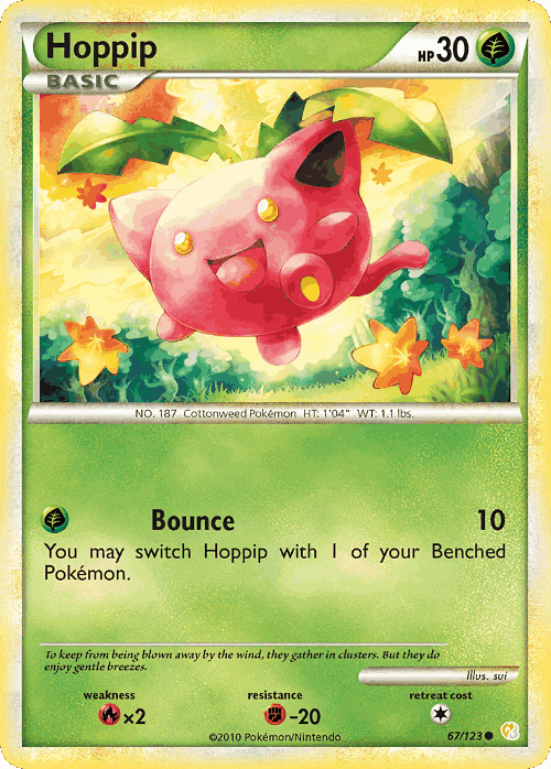 Hoppip 67, HeartGold & SoulSilver