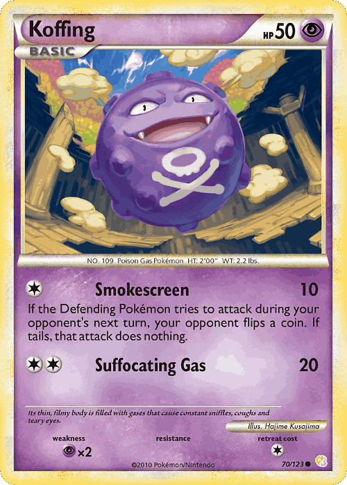Koffing 70, HeartGold & SoulSilver