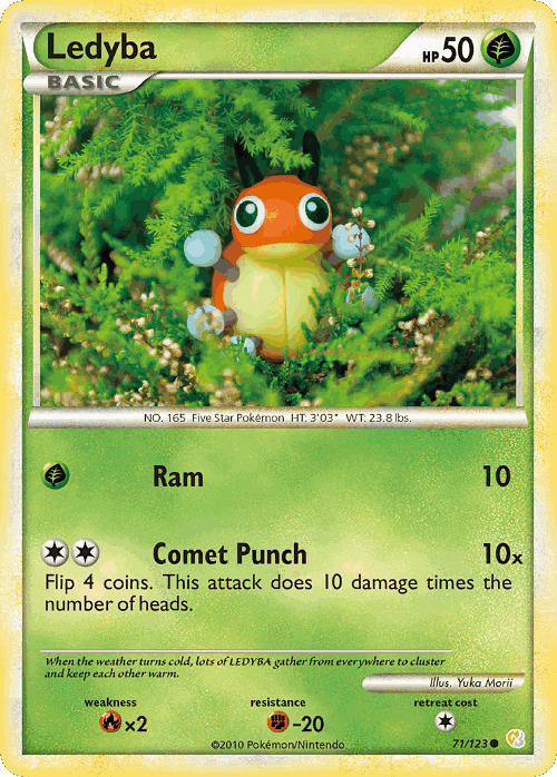 Ledyba 71, HeartGold & SoulSilver