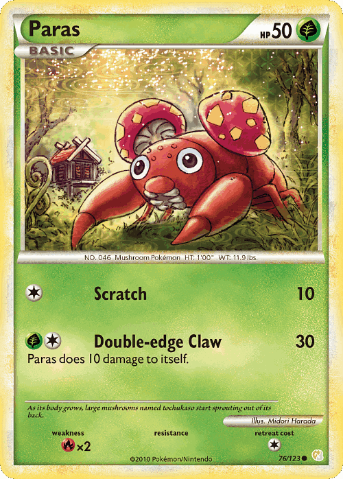 Paras 76, HeartGold & SoulSilver