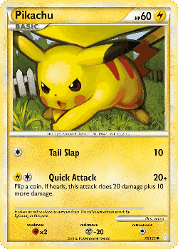 Pikachu 78, HeartGold & SoulSilver