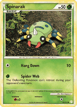Spinarak 83, HeartGold & SoulSilver