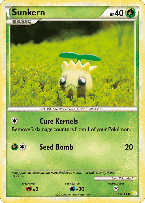 Sunkern 85, HeartGold & SoulSilver