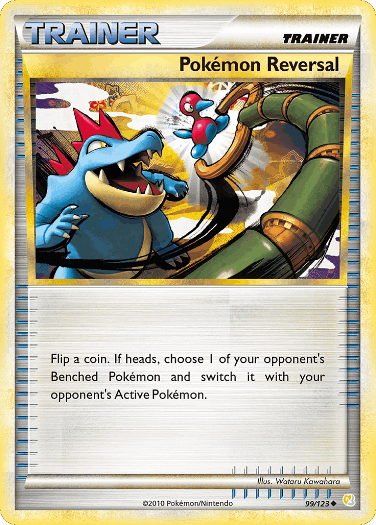 Pokémon Reversal #99 from HeartGold & SoulSilver - Uncommon - Illustrated by Wataru Kawahara