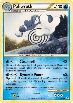 Poliwrath Pokémon TCG card art