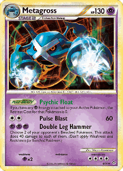 Metagross Pokémon TCG card art