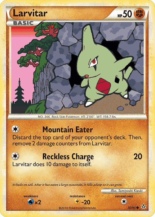 Larvitar 50, HS—Unleashed