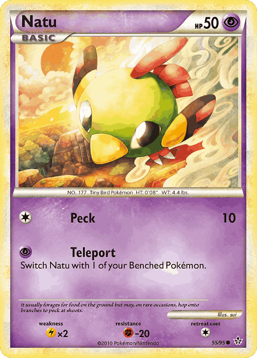 Natu #55 from HS—Unleashed - Common - Illustrated by sui