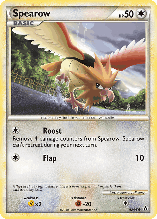Spearow 62, HS—Unleashed