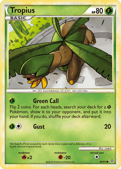 Tropius 66, HS—Unleashed