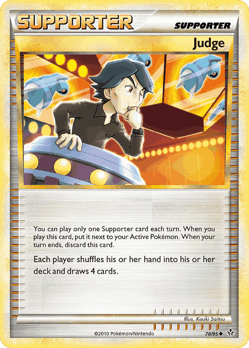 Judge #78 from HS—Unleashed - Uncommon - Illustrated by Kouki Saitou
