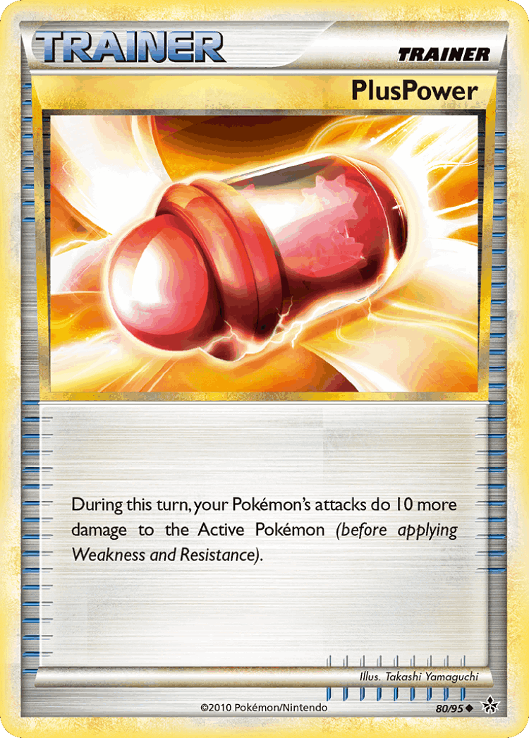 PlusPower #80 from HS—Unleashed - Uncommon - Illustrated by Takashi Yamaguchi
