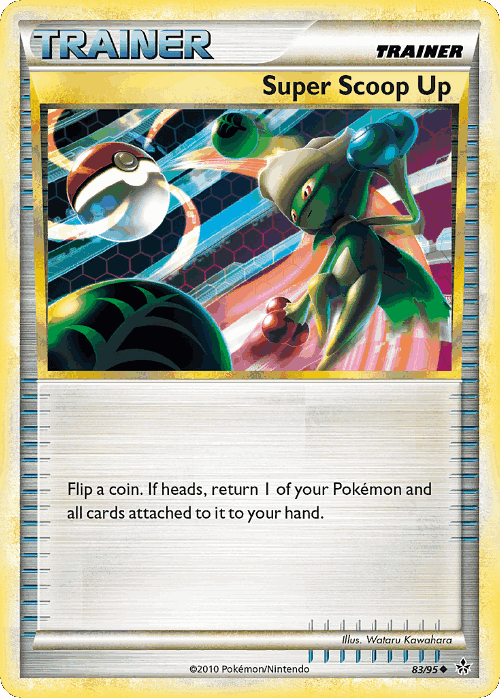 Super Scoop Up #83 from HS—Unleashed - Uncommon - Illustrated by Wataru Kawahara