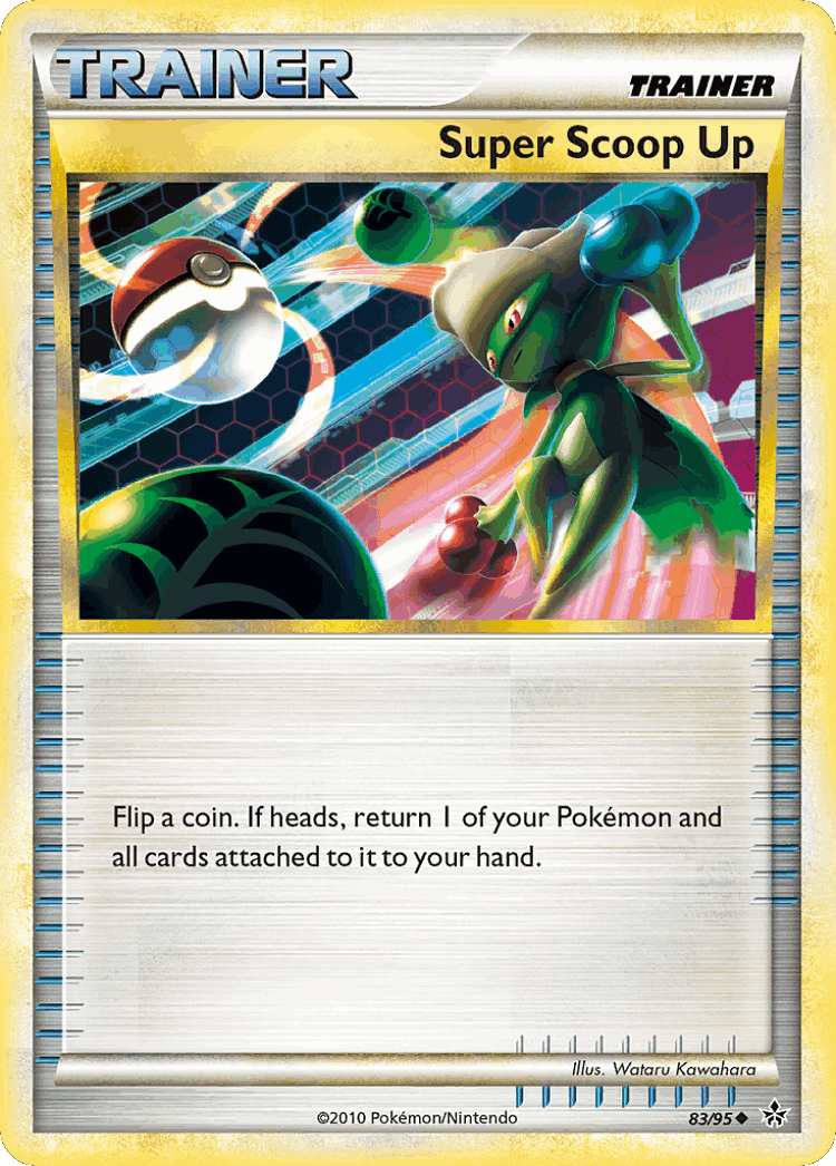 Super Scoop Up #83 from HS—Unleashed - Uncommon - Illustrated by Wataru Kawahara