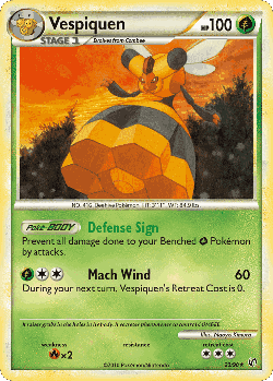 Vespiquen Pokémon TCG card art