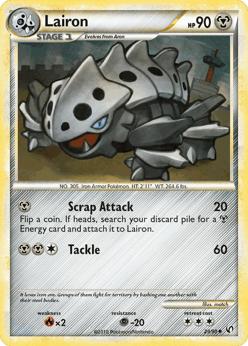 Lairon #29 from HS—Undaunted - Uncommon - Illustrated by match