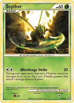 Scyther card art