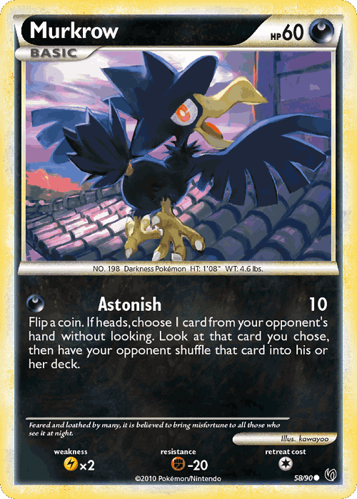 Murkrow 58, HS—Undaunted