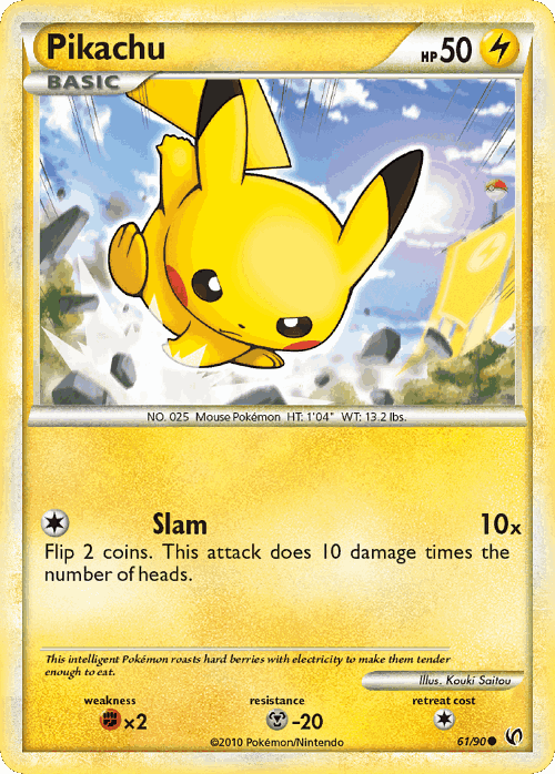 Pikachu 61, HS—Undaunted