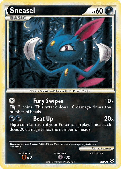 Sneasel 68, HS—Undaunted