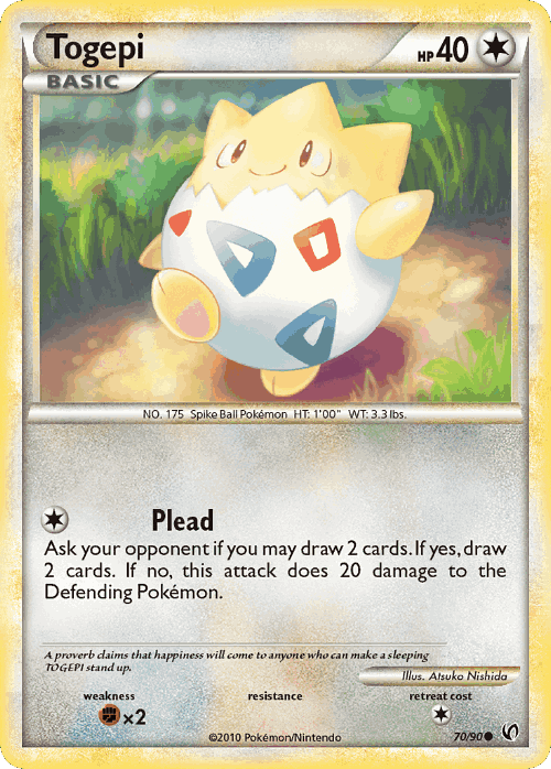 Togepi 70, HS—Undaunted