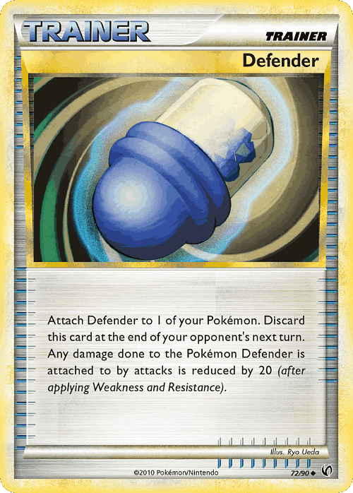 Defender #72 from HS—Undaunted - Uncommon - Illustrated by Ryo Ueda