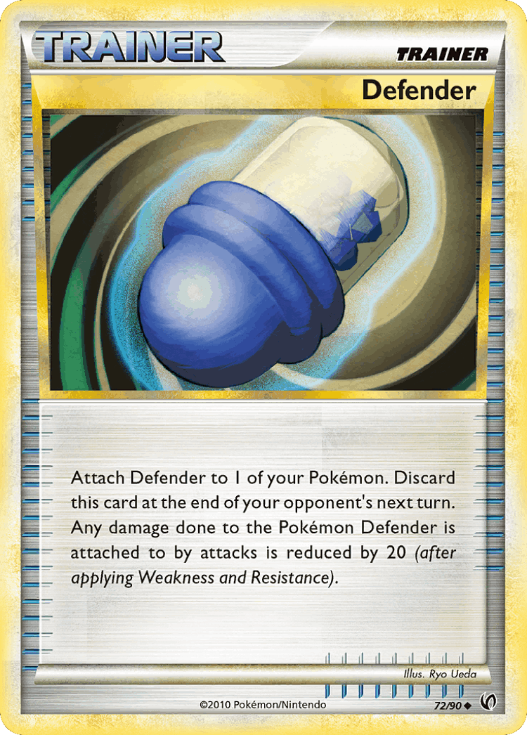Defender #72 from HS—Undaunted - Uncommon - Illustrated by Ryo Ueda