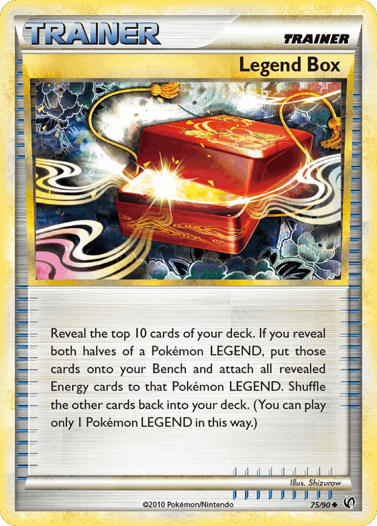 Legend Box #75 from HS—Undaunted - Uncommon - Illustrated by Shizurow
