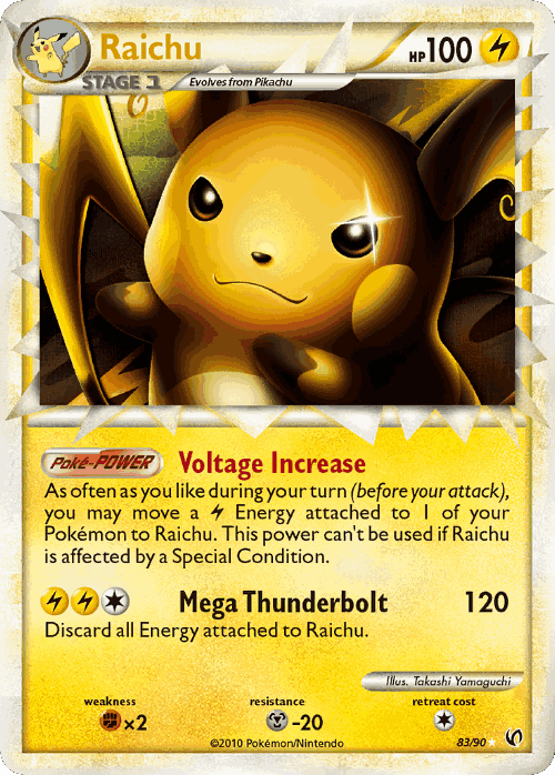 Raichu 83, HS—Undaunted