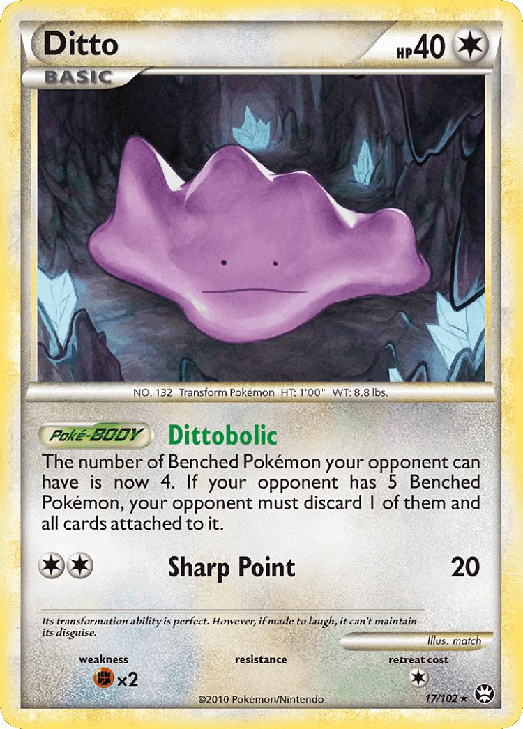 Ditto #17 from HS—Triumphant - Rare - Illustrated by match