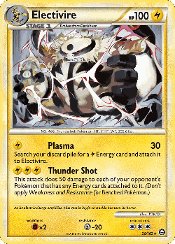 Electivire Pokémon TCG card art