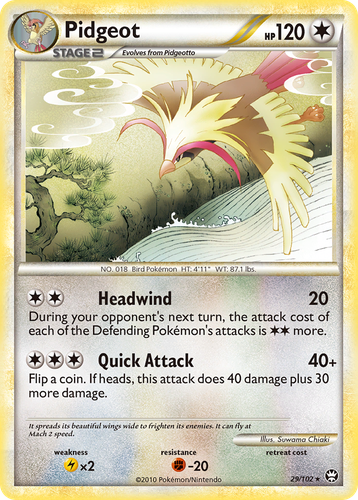Pidgeot 29, HS—Triumphant