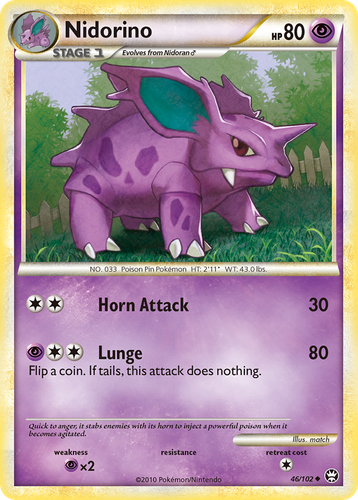 Nidorino 46, HS—Triumphant