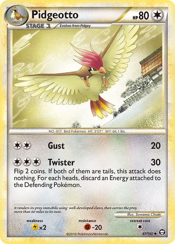 Pidgeotto 47, HS—Triumphant