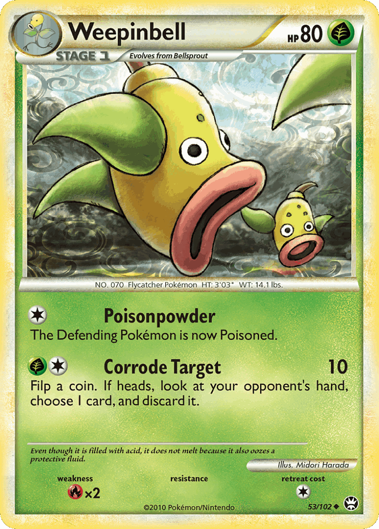 Weepinbell #53 from HS—Triumphant - Uncommon - Illustrated by Midori Harada