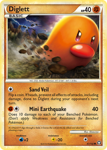 Diglett 61, HS—Triumphant