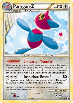 Porygon-Z Pokémon TCG card art