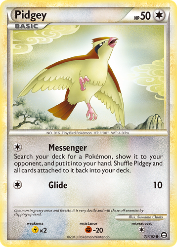 Pidgey 71, HS—Triumphant