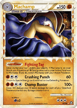 Machamp card art