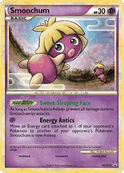 Smoochum Pokémon TCG card art