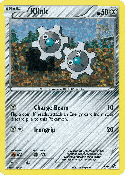 Klink Pokémon TCG card art