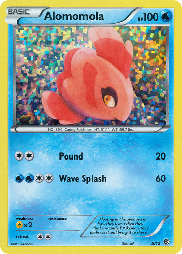 Alomomola Pokémon TCG card art