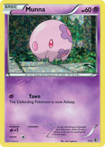 Munna #7 from McDonald's Collection 2011 - Illustrated by Ken Sugimori